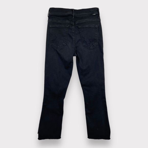 MOTHER The Insider Crop Step Fray Jeans in Not Guilty Women's Size 26 - Picture 8 of 13